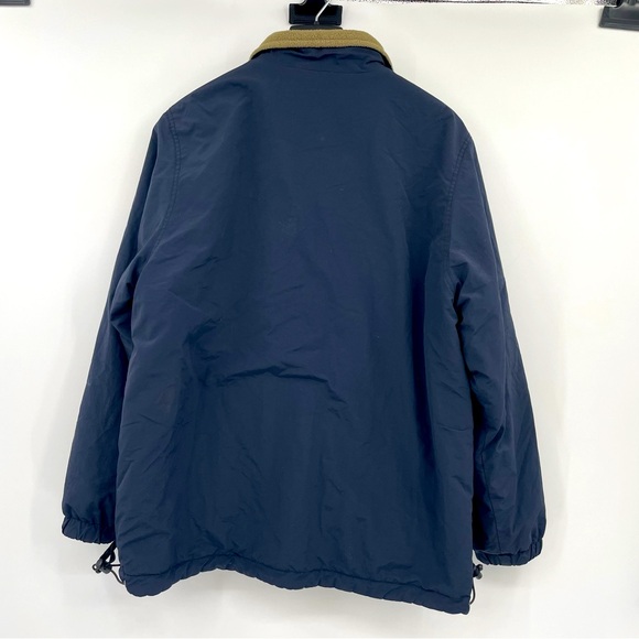 Jeep Jacket Vintage Reversible Zip Up Blue & Tan Sz. XL - Picture 4 of 9